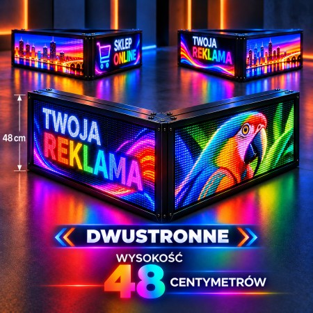 Wyświetlacz reklamowy LED...